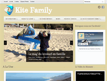 Tablet Screenshot of kite-family.com